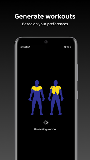 Tonys Gym Workout Screen 2