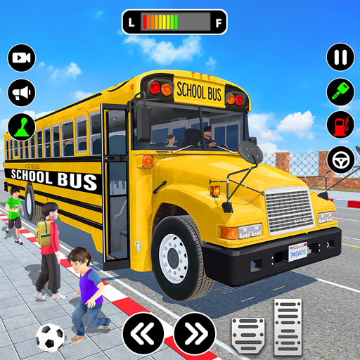 Estacionamento de Ônibus Escolar 3D · Jogar Online Grátis