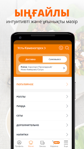 Sushilka rolls & pizza Screen 2
