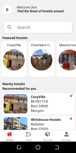 Android application Eazistey~ student hostels&more screenshort