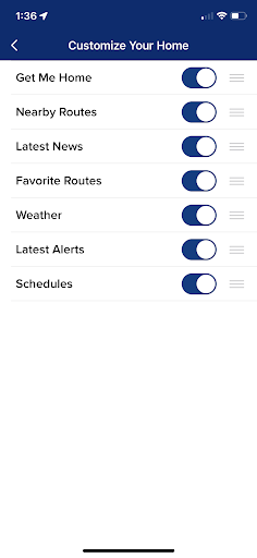 myGoMobile Screen 2