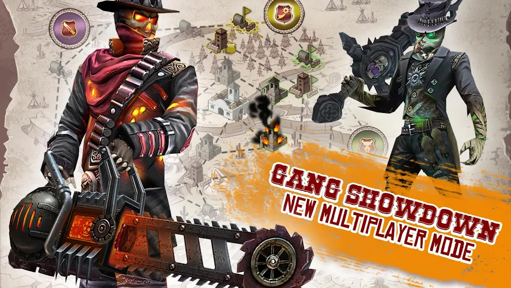 Six-Six-Guns: Gang Showdown  poster