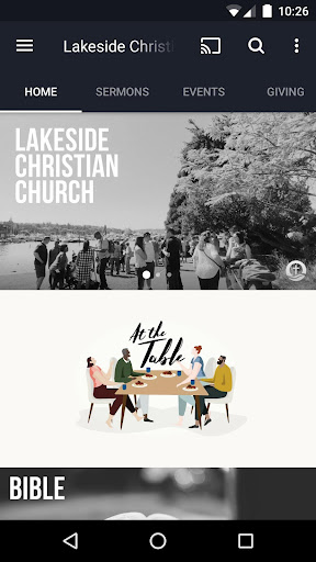 Android application Lakeside CC screenshort