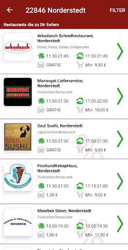 restablo.de - Essen bestellen Screen 2