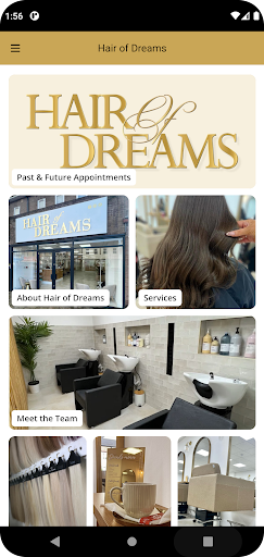 Android application Hair of Dreams screenshort