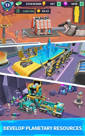 Game screenshot Idle Survivor Space Odyssey apk download