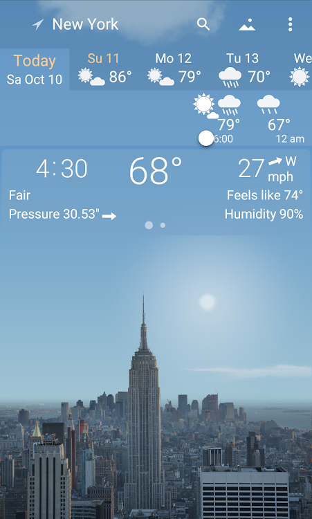 YoWindow Weather and wallpaper - New - (Android)