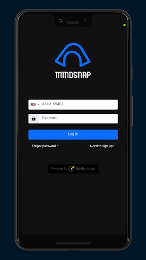 Android application MINDSNAP | AI assistant screenshort
