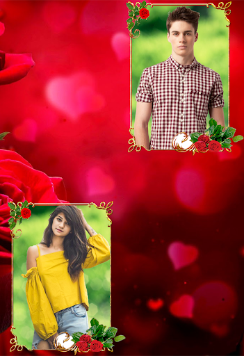 Rose Dual Photo Frame Album Creator