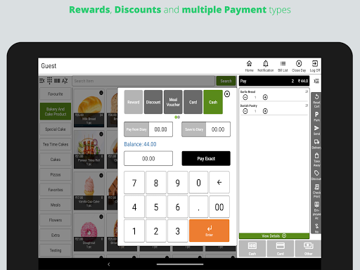 Rise POS Point of Sale Billing Screen 3