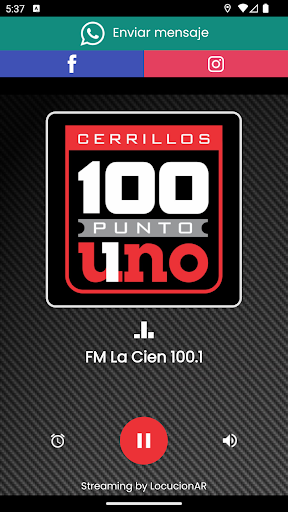 FM Cien Punto Uno Screen 2