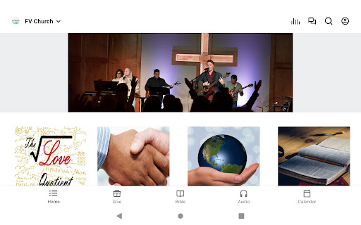 Screenshot of Fox Valley Church WI