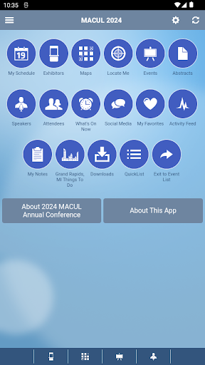 MACUL Events Screen 2