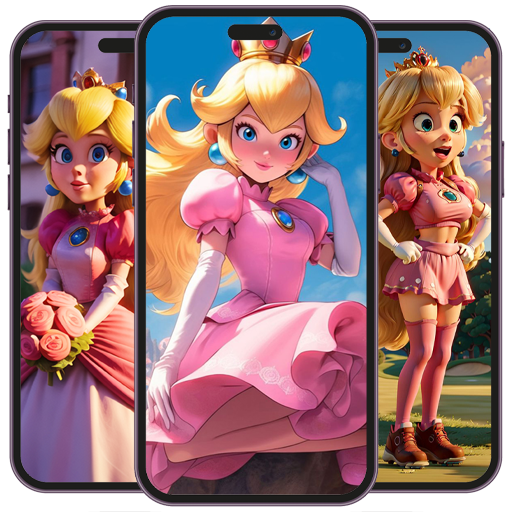 Princesse Peach Wallpaper 4K