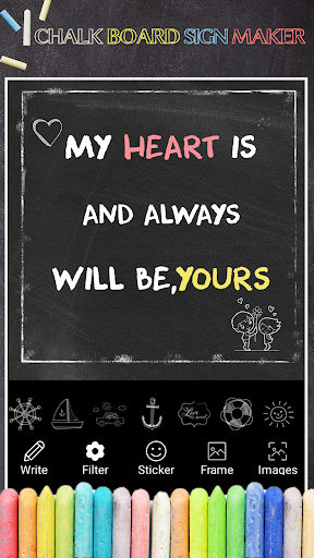 Chalkboard Sign Maker