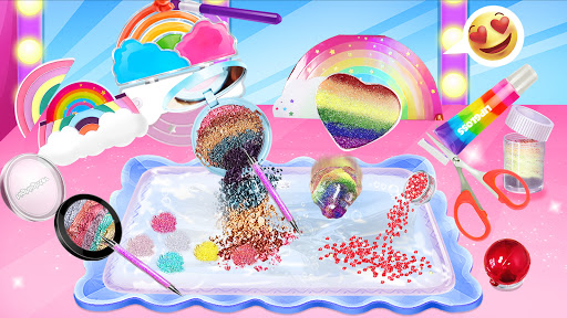 Pastel Rainbow Slime Screen 2
