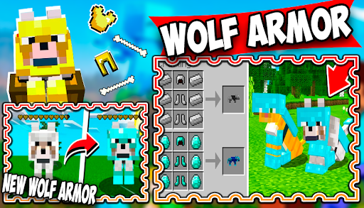 Wolf Armor Mod for Minecraft 3