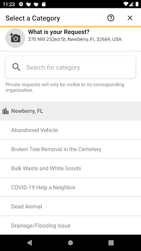Screenshot of Newberry FL Connect
