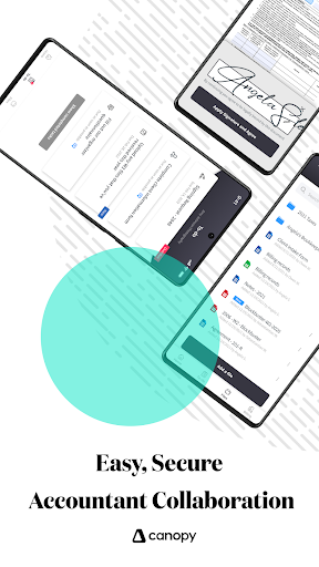 Android application Canopy Client Portal screenshort
