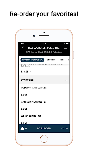 Chubbys Kebabs Fish & Chips Screen 2