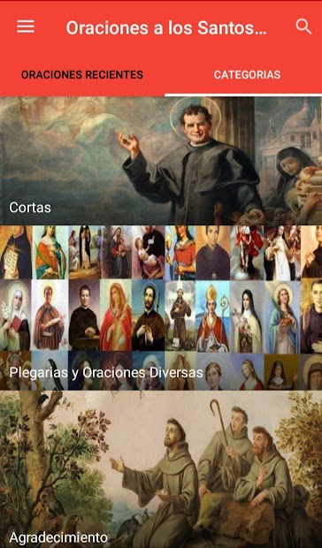 Screenshot 3 Oraciones Milagrosas a los Santos Católicos android