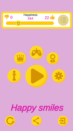 Android application Happy Smiles: likes catcher screenshort