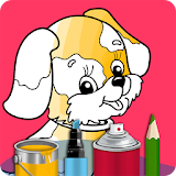 Dog Coloring Book icon