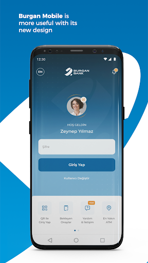 Android application Burgan Mobil screenshort