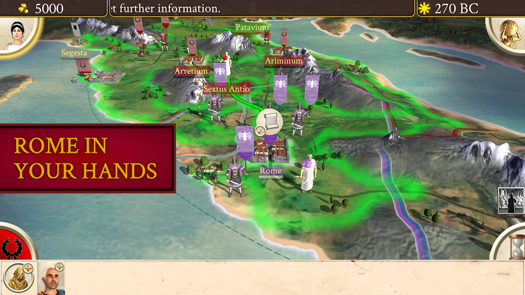 ROME: Total War‏ 1.10.101 APK + Mod (Unlimited money) إلى عن على ذكري المظهر