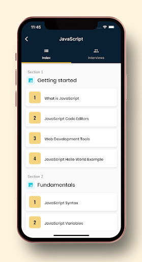 Screenshot of Learn Angular Offline - NgPad