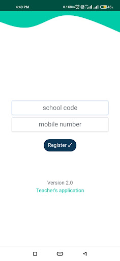 Android application DSchool screenshort