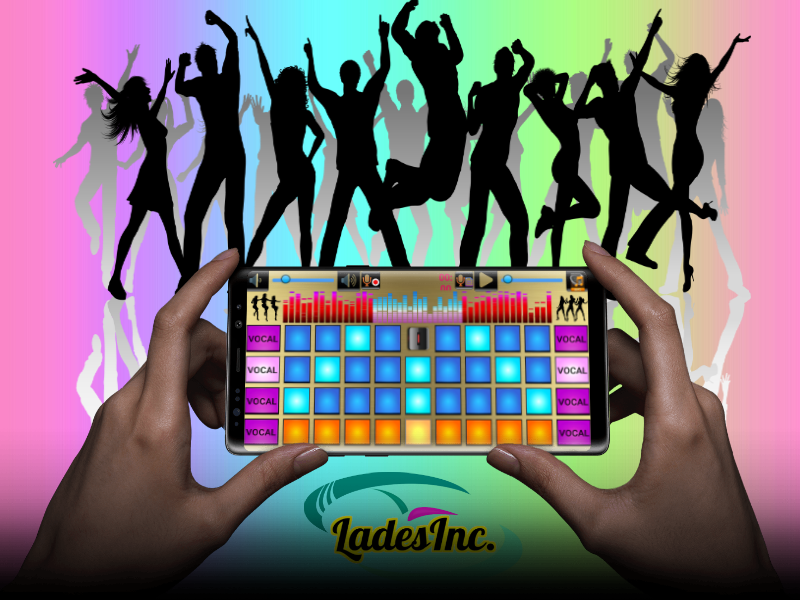 Android application DJ Mix Pad screenshort