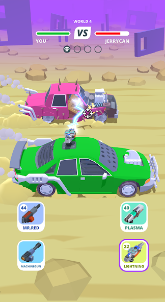Desert Riders: Car Battle Game 1.4.11 APK + Mod (Unlimited money) for Android