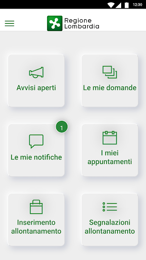 Android application AbitAzione screenshort
