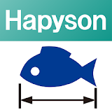 Hapyson fishing measurement icon
