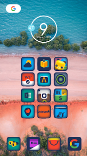 Pumre - Screenshot del pacchetto di icone