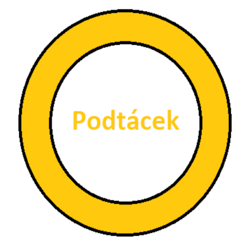 Podtácek logo