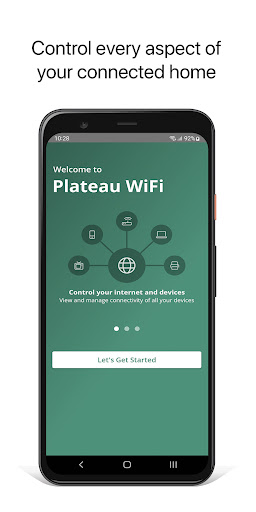 Android application Plateau WiFi screenshort