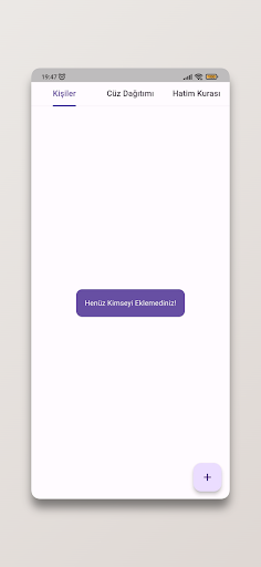 Android application Cüz Dağıtma screenshort