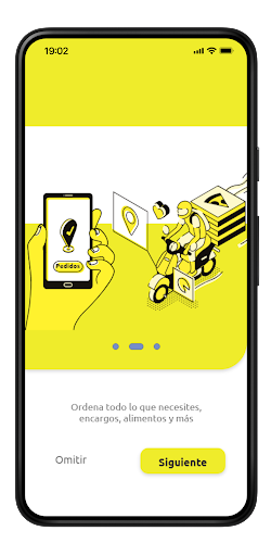 Ubitaxi - Driver Screen 2
