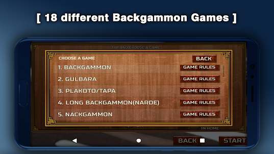 Backgammon Games : +18