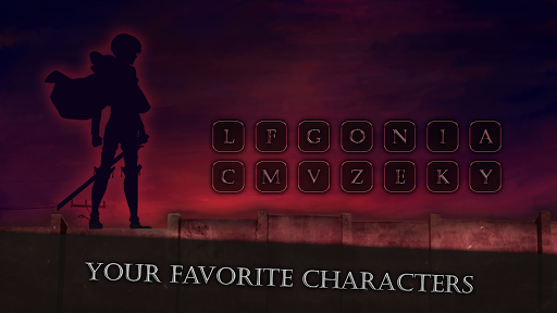 Attack Anime On Titan Quiz Words Wall