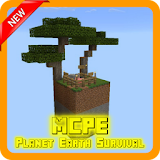 Planet Earth Survival MCPE map icon