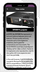 EX9200 Pro projector guide