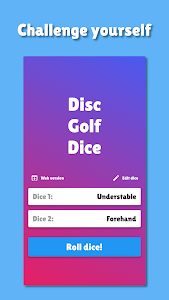 Disc Golf Dice Unknown