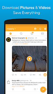 Friendly For Twitter v3.5.1 Apk (Premium Unlocked) For Android 3