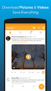 Vriendelijk voor Twitter MOD APK (Premium ontgrendeld) 3