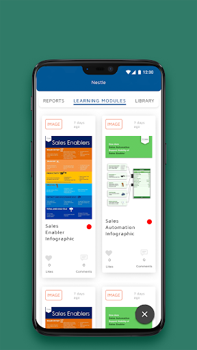 Android application NésVidya screenshort