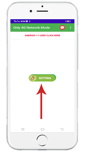 Android application 4G LTE Only screenshort