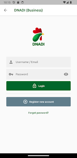 DNADI (Business) Screen 2